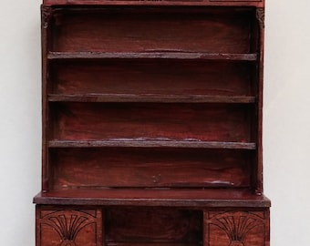 Art nouveau dollshouse miniature furniture cabinet quarterscale (1/48) KIT