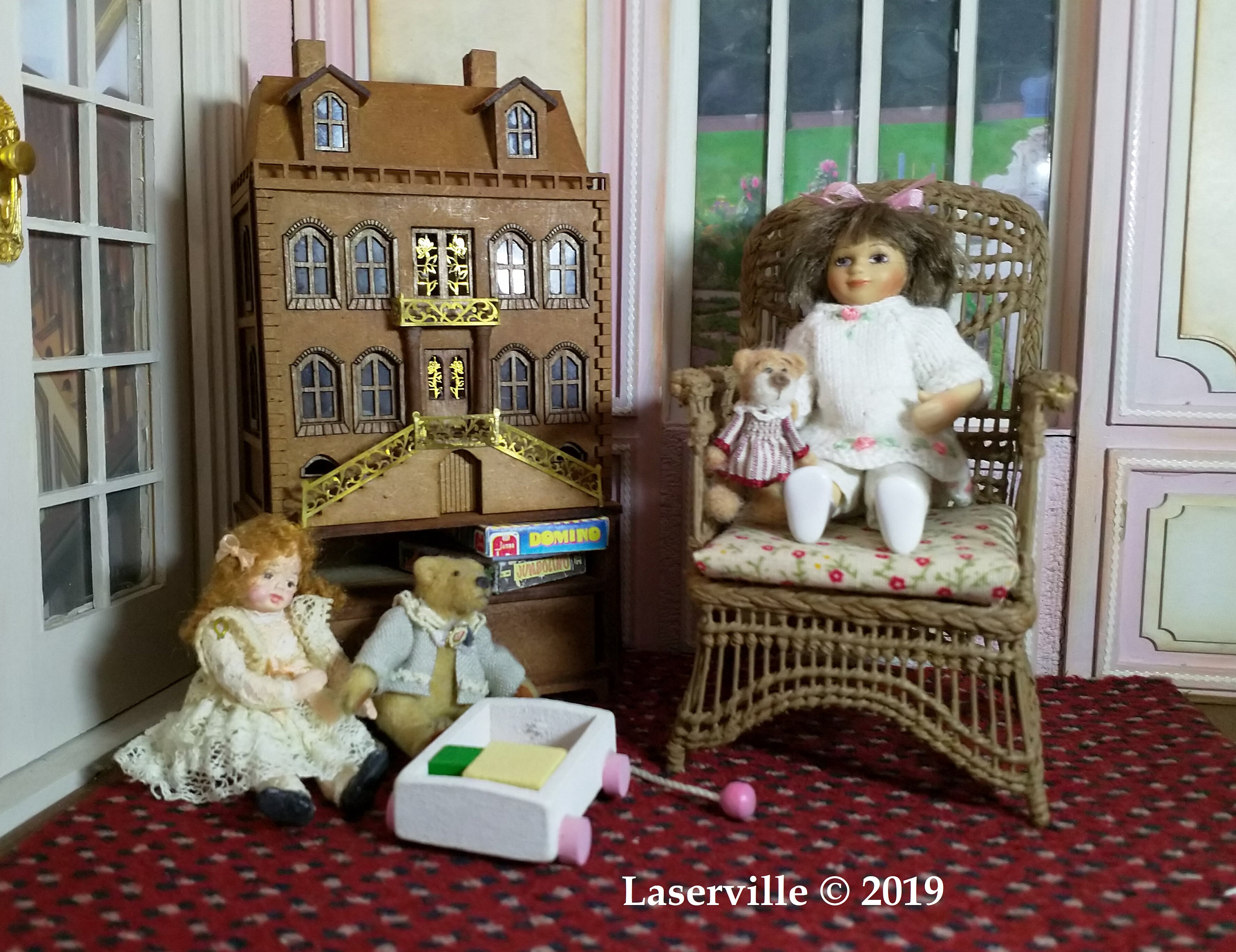 1144 Dollhouse Miniature for the Dollhouse Kit. Etsy Canada