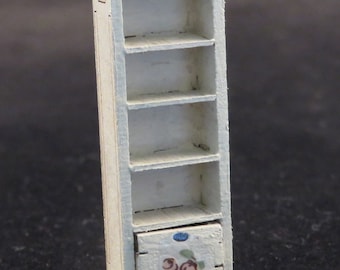Dollhouse miniature furniture kit quarter scale (1/48) small cupboard.