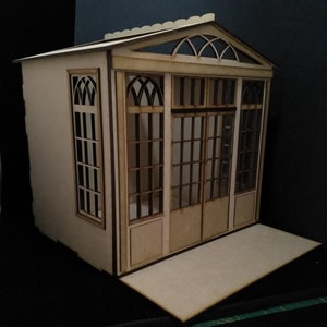 1:12 Scale Natural Finish Aviary Tumdee Dolls House Miniature Garden Accessory 