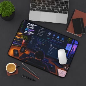 Tappetino da scrivania per programmatori