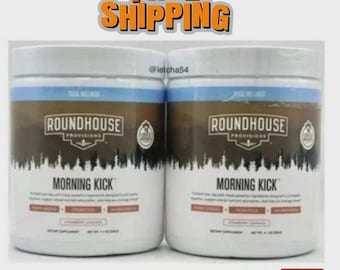 2-PACK Roundhouse Provisions Morning Kick Strawberry Lemonade