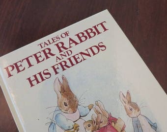 Tales of Peter Rabbit/Easter/Spring/Beatrix Potter/Children's Book/Child's Room Decor/Book Decor/Easter Gift