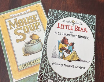 Little Bear/Mouse Soup/Children's Books/Young Readers/I Can Read Books/Arnold Lobel/Nursery Decor