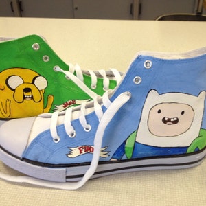 Adventure Time Converse Etsy UK