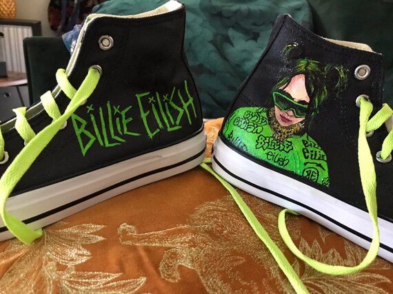 billie eilish custom vans