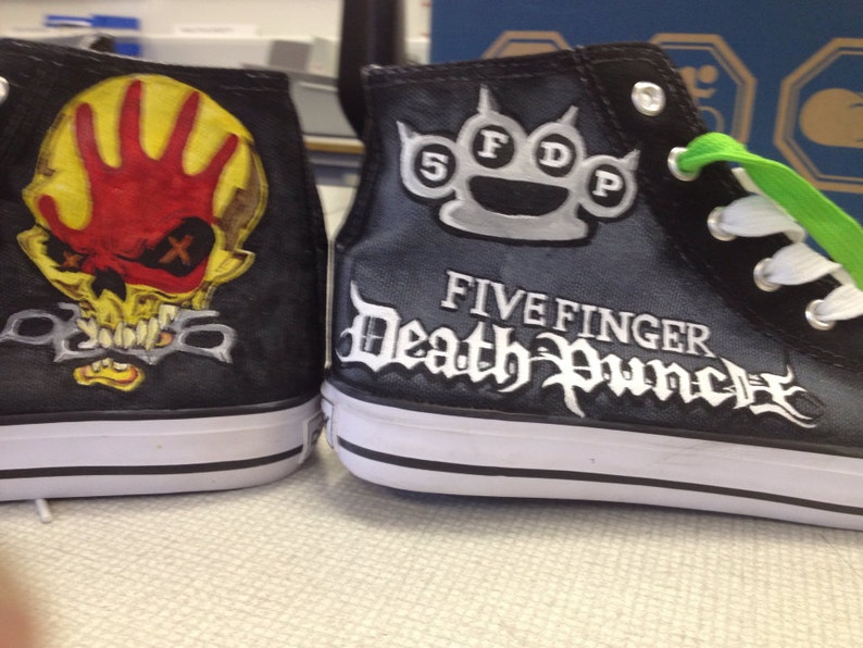 five finger death punch converse shoes