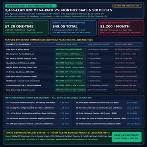 B2B Sales Leads Spreadsheet & Cold Email CRM Tracker: 2,752 Verified Funded Startups, Shopify DTC Brands and Agencies (Excel + CSV) image 9
