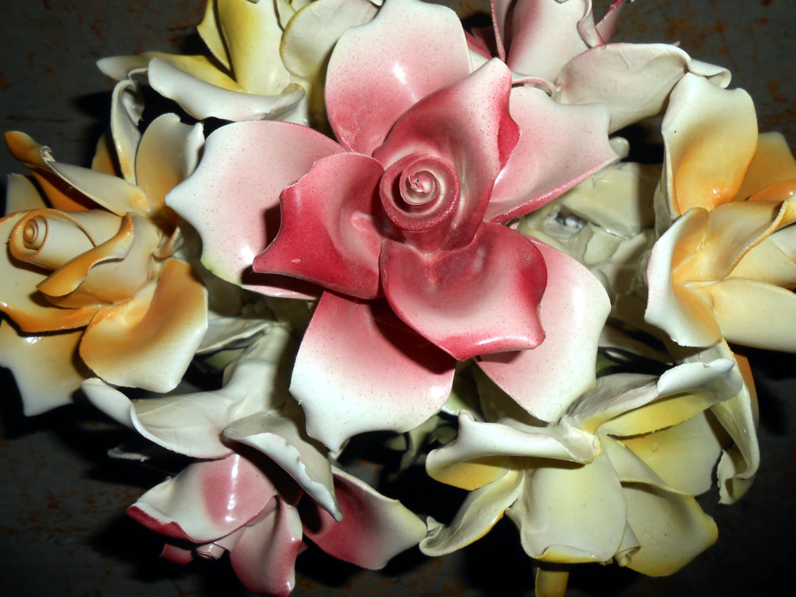 Vintage Capodimonte Centerpiece Made in Italy Porcelain Etsy