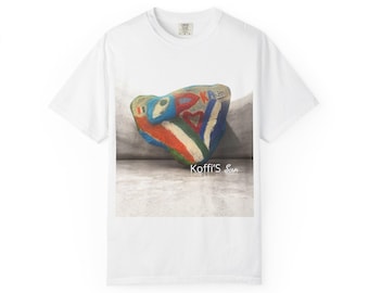 T-shirt Artistique Premium en Coton – Collection Koffi'S Sun