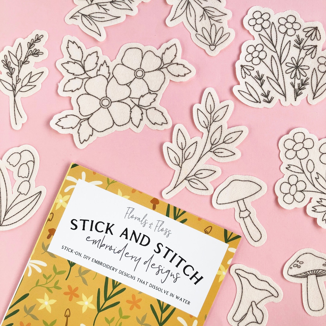 Stick & Stitch | Fun & Floral | Pack of 9 designs 