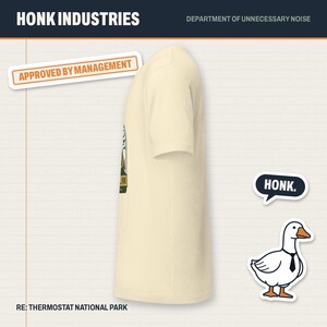 Thermostat National Park dad tee - another angle