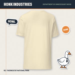 Thermostat National Park dad tee - another angle