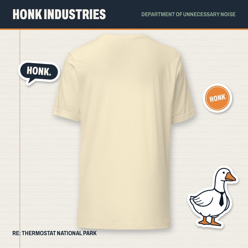 Thermostat National Park dad tee - another angle