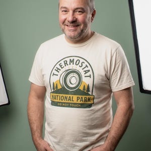 Thermostat National Park Tee, Funny Dad Gift, Do Not Touch (100% Cotton) image 6