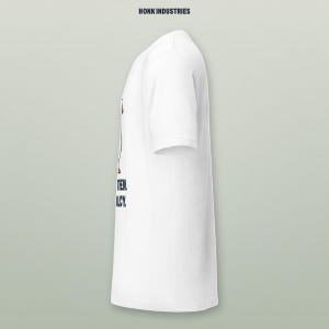 I Spoil Them It's Policy Funny Goose Grandparent tee - another angle