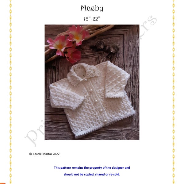 Pickles and Whiskers Baby Knitting Patterns Etsy