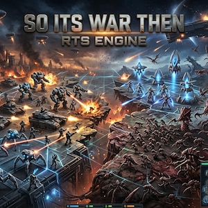 RTS Core Game Engine Source Code Real Time Strategy 4 Faction Pathfinding Developer Module Tested Asset