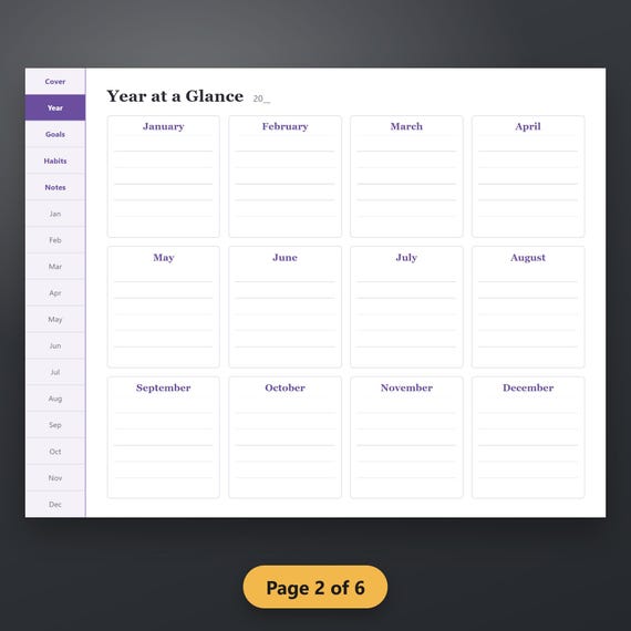 Halloween Digital Planner Undated, Spooky Season Planner, Hyperlinked Planner, Moon Phase Planner, Hyperlinked PDF, Tablet, Instant Download, image 6
