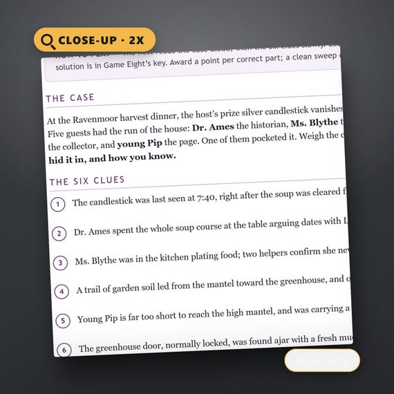 Halloween Party Games Printable, Fillable Bundle for Adults, Trivia, Charades, Whodunit, US Letter, A4, Instant Download, image 4