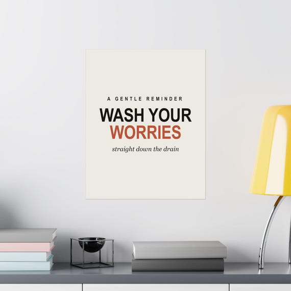 Funny Bathroom Printable Set of 6, Minimalist Typography Wall Art Prints, Black White Humor Quotes, 16x20 11x14 8x10, Instant Download, image 16