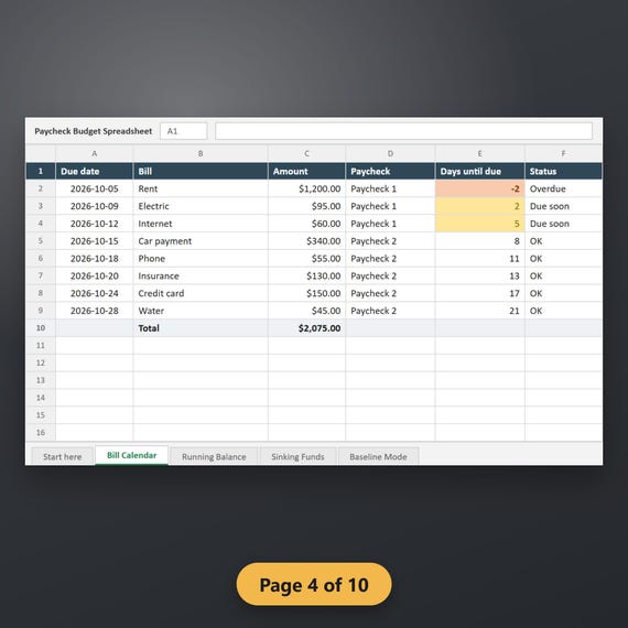 Rental Property Spreadsheet Bundle, Landlord Tracker, Income & Expense Tracker, Schedule E Bookkeeping, US Letter, A4, Instant Download, image 8