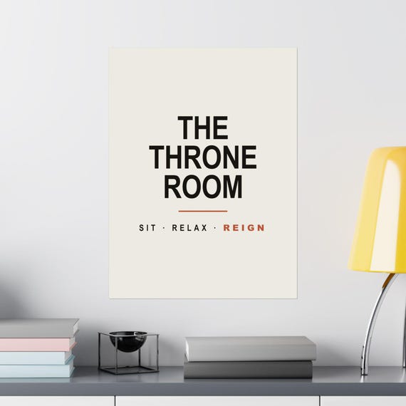 Funny Bathroom Printable Set of 6, Minimalist Typography Wall Art Prints, Black White Humor Quotes, 16x20 11x14 8x10, Instant Download, image 8