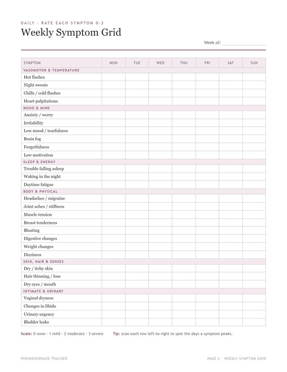 Anxiety Worksheets Printable Bundle, CBT Thought Record, Adhd Planner, Symptom Tracker, US Letter, A4, Instant Download PDF, image 14