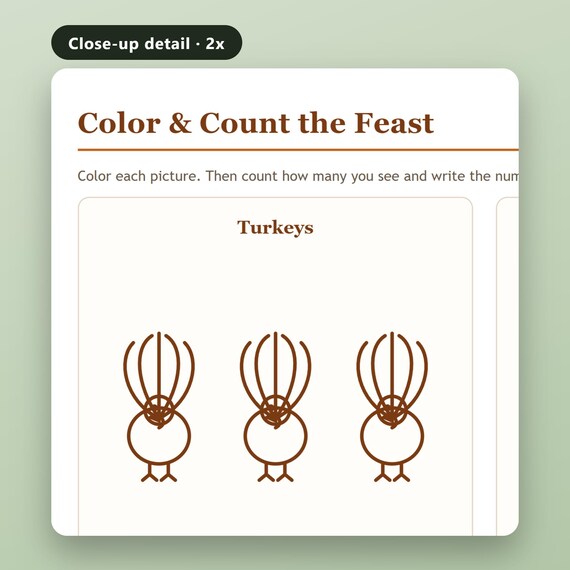 Thanksgiving Activity Placemat Printable Bundle, Fillable Kids Placemats, 6 Activity Mats, US Letter, A4, Instant Download, image 4