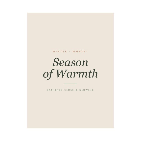 Christmas Typography Print Set of 6, Minimalist Holiday Wall Art, Cream Sage, 16x20, 11x14, 8x10, Instant Download, image 2