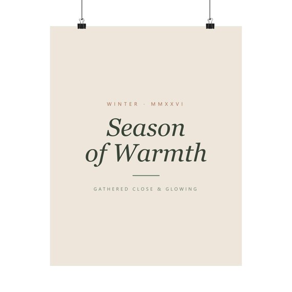 Christmas Typography Print Set of 6, Minimalist Holiday Wall Art, Cream Sage, 16x20, 11x14, 8x10, Instant Download, image 9