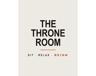Funny Bathroom Set of 6 Poster, Matte Vertical Print, Funny Bathroom Wall Art, Minimalist Bathroom Wall Art, Black And White Bathroom Print