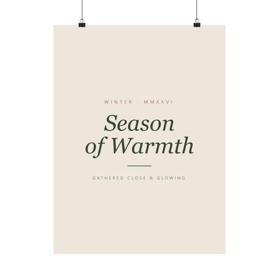 Christmas Typography Print Set of 6, Minimalist Holiday Wall Art, Cream Sage, 16x20, 11x14, 8x10, Instant Download