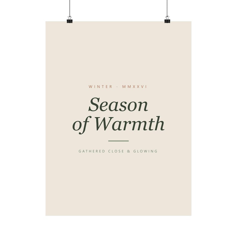 Christmas Typography Print Set of 6, Minimalist Holiday Wall Art, Cream Sage, 16x20, 11x14, 8x10, Instant Download