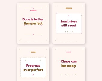 ADHD Affirmation Wall Art Set, 10 Printable Positive Affirmations, Mental Health Wall Decor, Inspirational Quote Prints, Digital Download