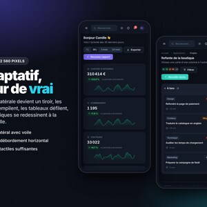 Progress Admin — HTML CSS JavaScript Dashboard Template, 25 Pages, No Dependencies, Dark Mode, Charts Without Any Library image 8
