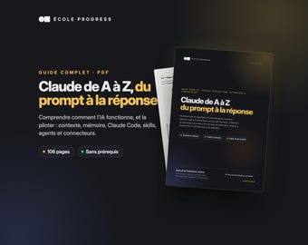 Claude de la A a la Z: Guía completa en PDF de Claude y Claude Code AI: indicaciones, contexto, memoria, habilidades, agentes, MCP, 106 páginas.