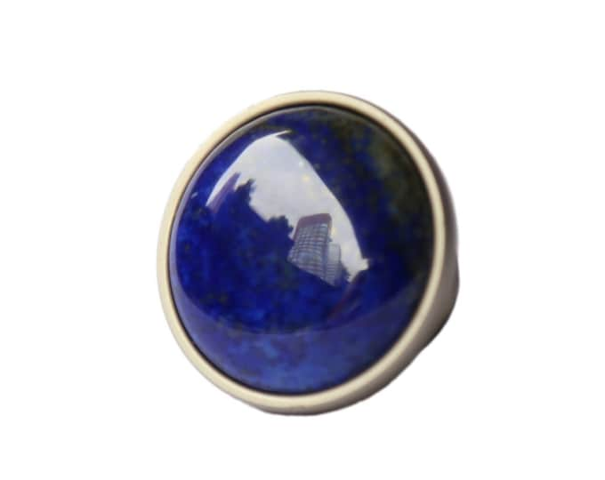 Lapis Lazuli Blue Stone Knob