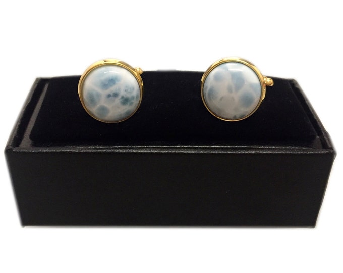 Larimar Cufflinks