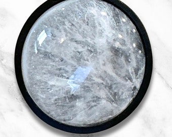 Boutons transparents Boutons d'armoire uniques, décoration d'intérieur sur mesure, bouton blanc, poignées, bouton en cristal, idée de décoration d'intérieur de luxe, matériel d'armoire personnalisé, bouton en laiton