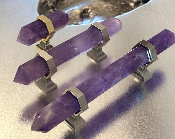 Amethyst Crystal Pull