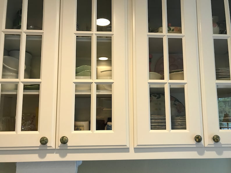 Kitchen Knob Green Drawer Knob Safari Forest Decor Etsy Denmark