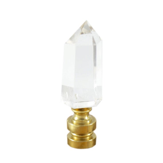 Crystal Lamp Finial Quartz Lamp Finial Crystal Home Decor
