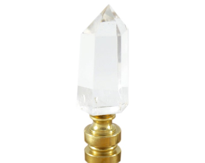 Crystal Point Lamp Finial