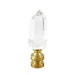 Crystal Lamp Finial - Quartz Lamp Finial - Crystal Home Decor 