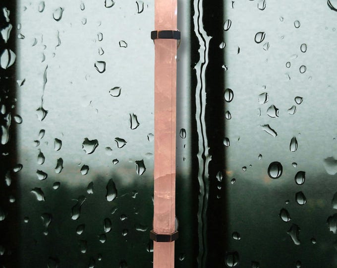 Rose Quartz Shower Handle