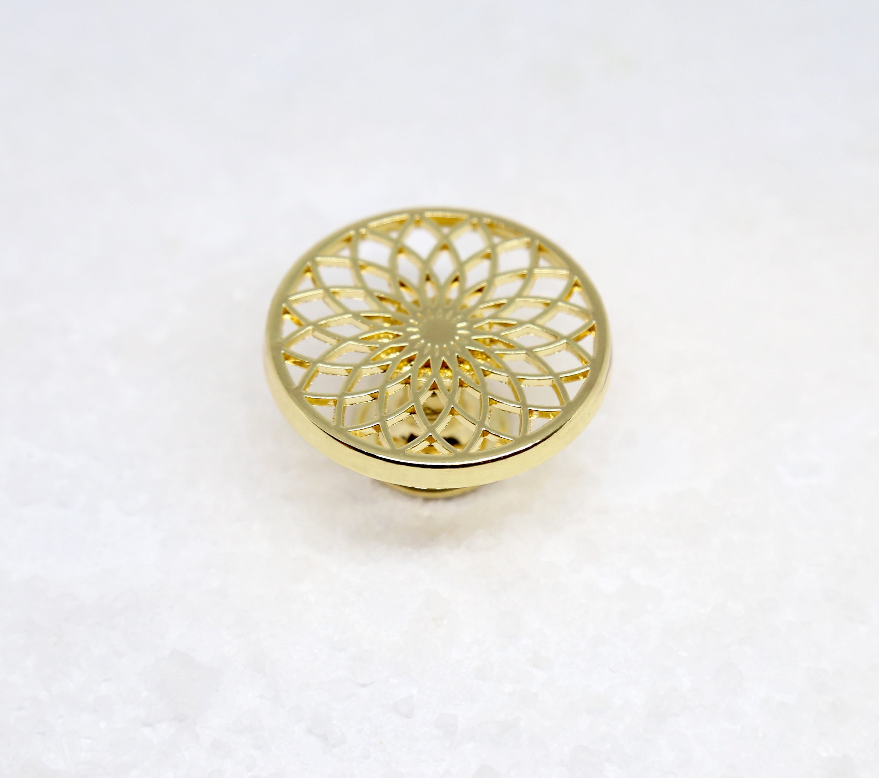 Lotus Flower Dresser Knob