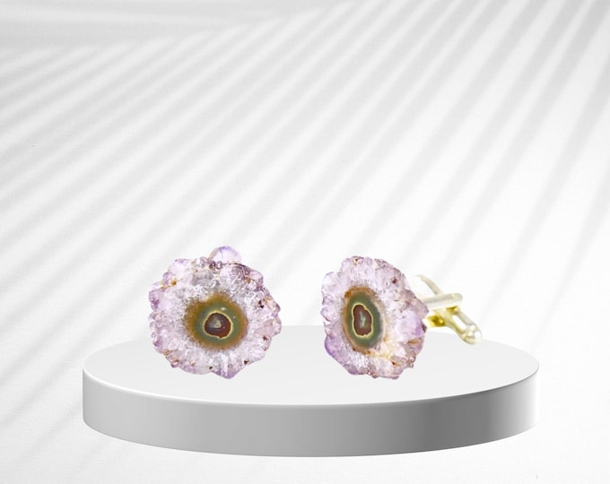 Amethyst Cufflinks