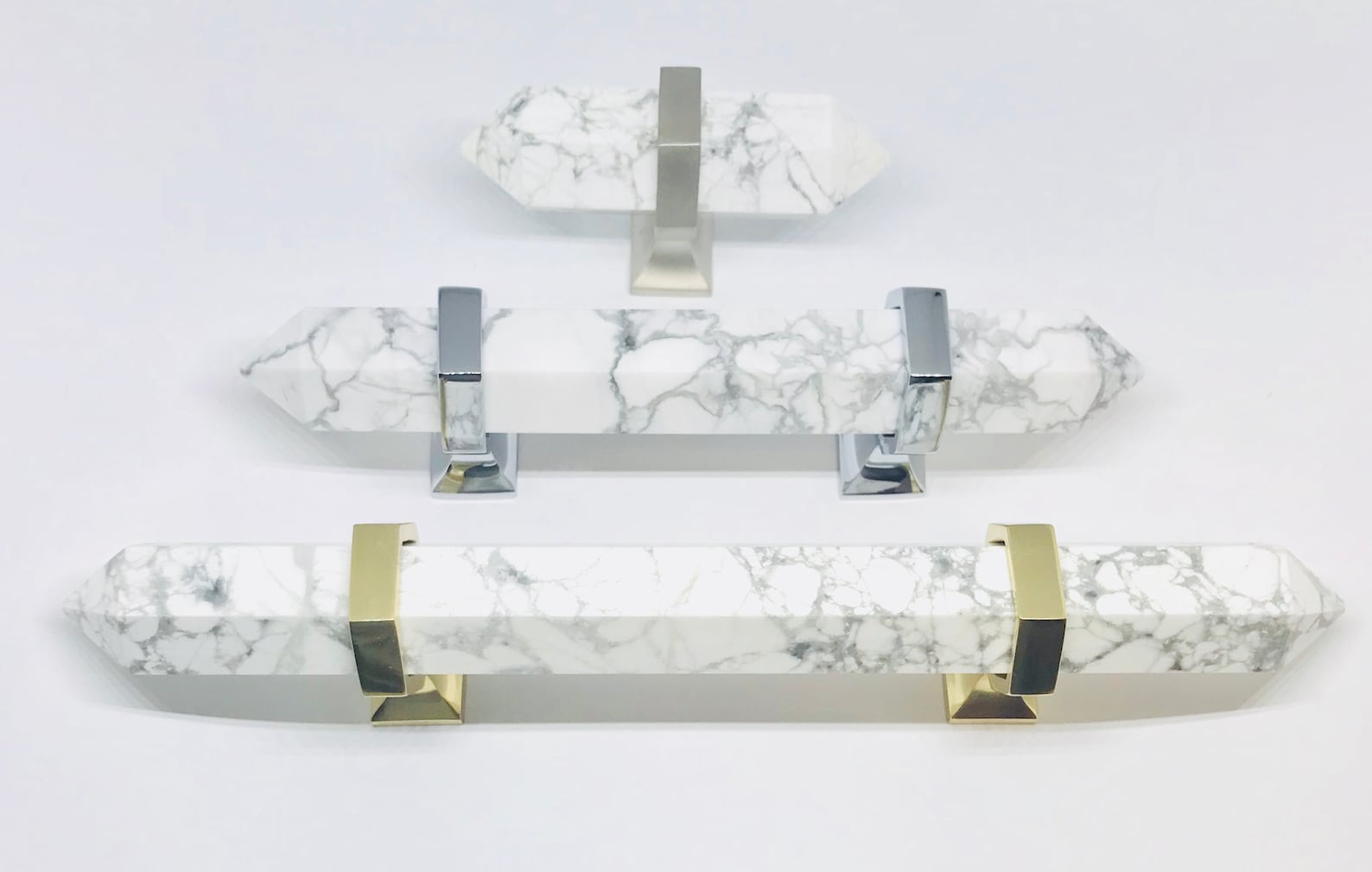 Marble Pulls Marble Hardware Marble Decor Etsy