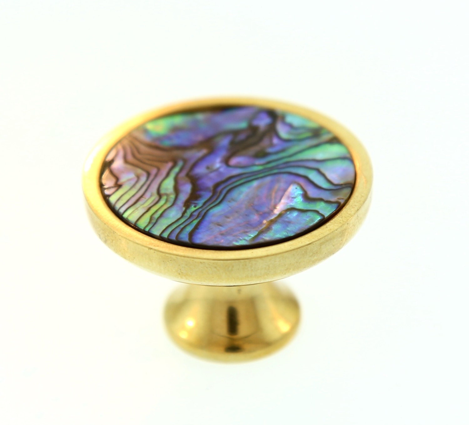 Mermaid Knob Abalone Dresser Knob